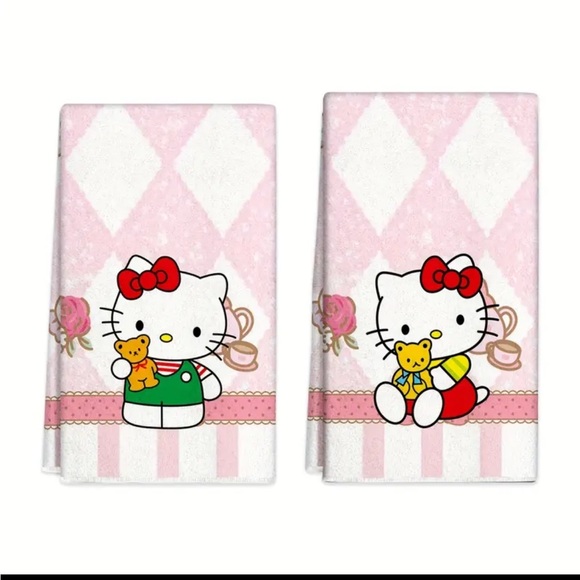 Other - Hello Kitty Kitchen Towels (2)